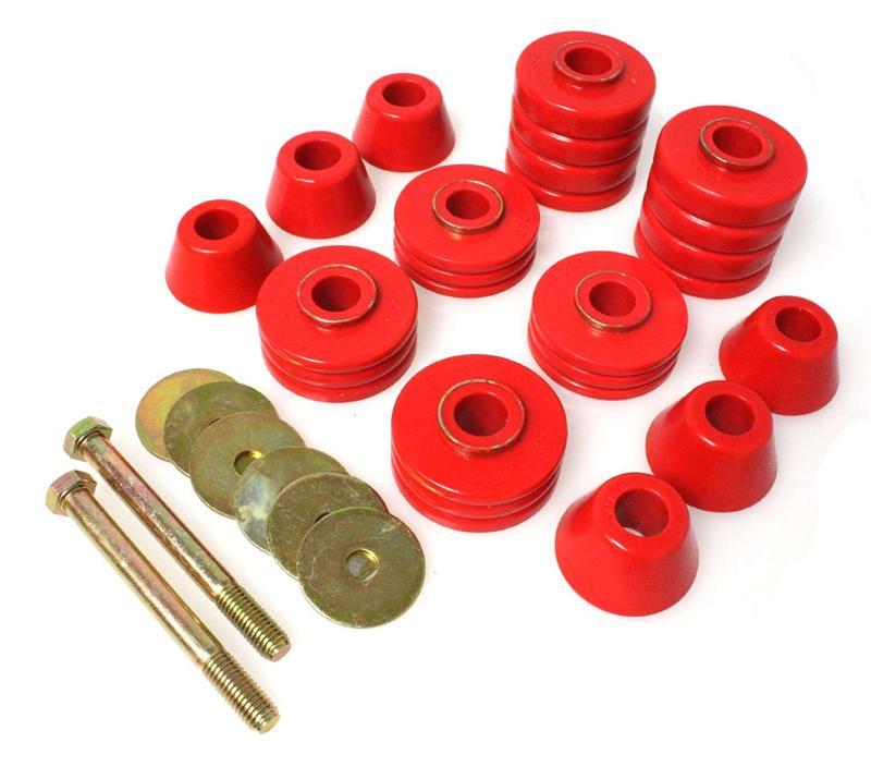Energy Suspension 90-94 Mitsubishi Eclipse AWD Black Sub-Frame Bushing Set