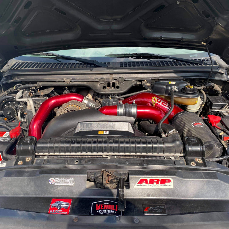 Wehrli 03-07 Ford Power Stroke 6.0L 4in Intake Kit - Illusion Blueberry