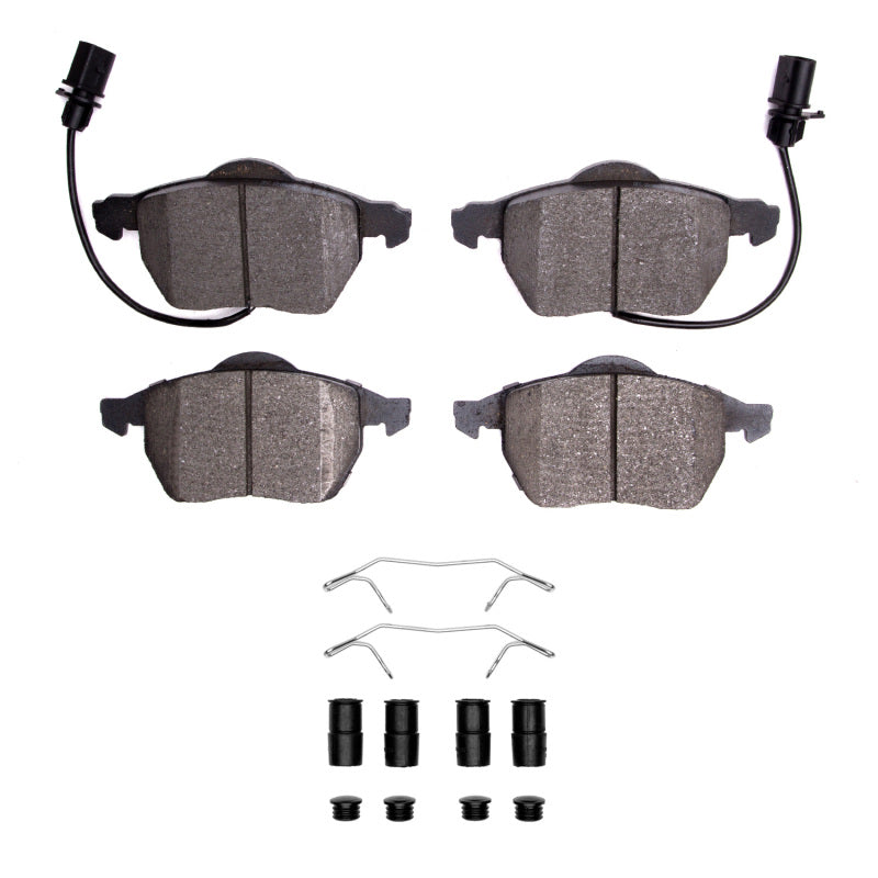 R1 98-08 Audi A4 (USA/Canada) Front Ceramic Brake Pads & Hardware Kit