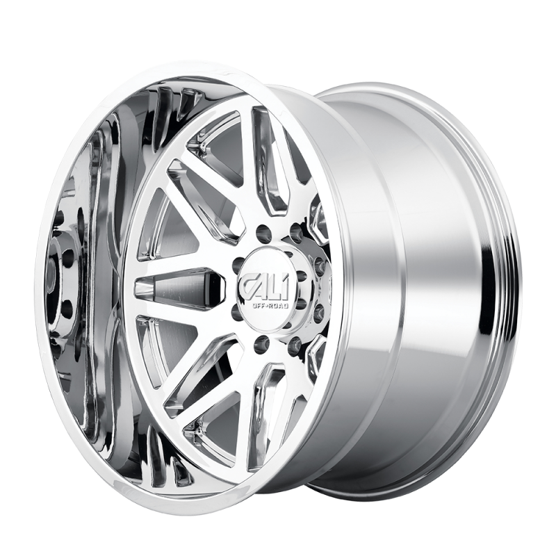 Cali Off-Road 9115 Invader 20x10 / 6x135 BP / -25mm Offset / 87.1mm Hub Chrome Wheel