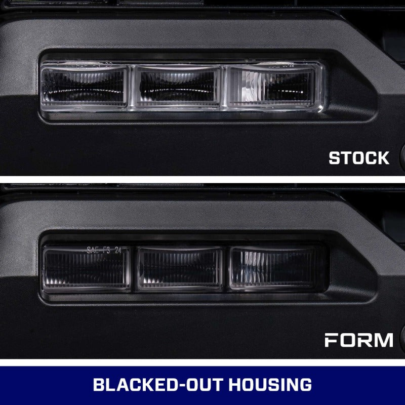 Form Lighting Type T3 Tacoma/Tundra/4Runner/Sequoia LED Fog Lights Yellow (Pair)