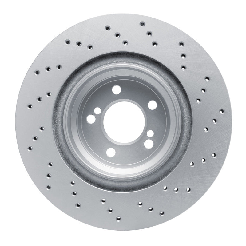 R1 15-20 BMW M4 Left Rear Drilled GeoSPEC Coated Rotor
