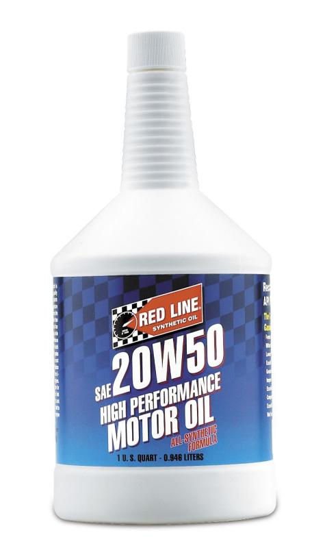 Red Line 20W50 Motor Oil - Quart