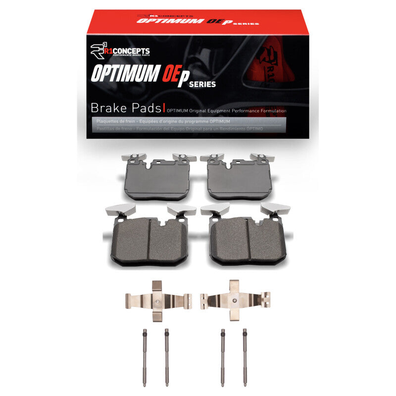 R1 2012-2020 BMW 330I Front R1 Optimum OE Pads & Hardware Kit