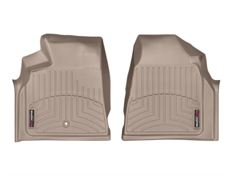 WeatherTech 08+ GMC Acadia Front FloorLiner - Tan