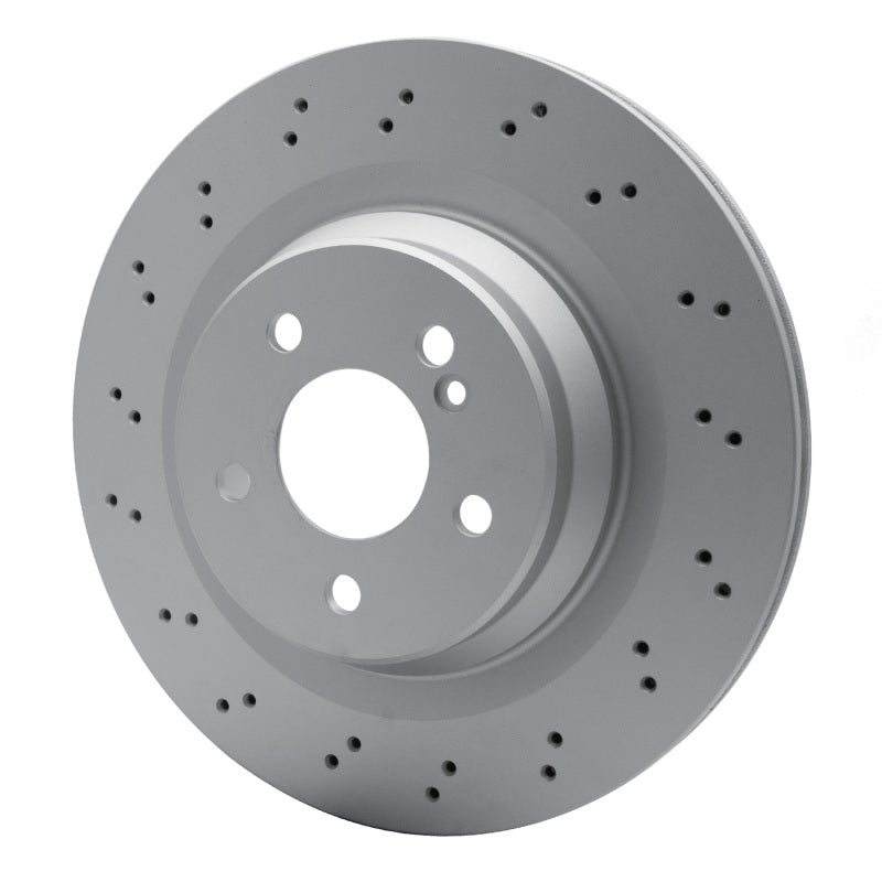 R1 03-11 Mercedes-Benz CLS63 AMG Rear Drilled GeoSPEC Coated Rotor