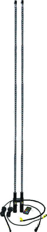 QuadBoss 6Ft Clear Dual Whip Remote