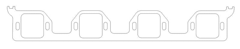 Cometic Chrysler Gen-2 Hemi .047in Fiber Intake Manifold Gasket Set-1.856in x 2.009in Rectangle Port