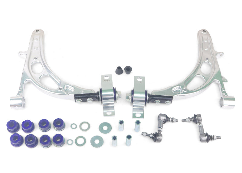 SuperPro 02-05 Subaru Impreza WRX / 04-06 WRX STI Front Lower Alloy Control Arm Kit