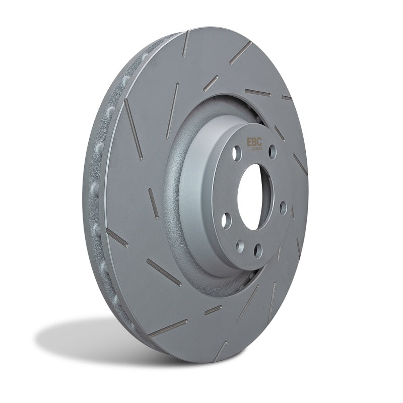 EBC 2015+ Ford Mustang (6th Gen) 2.3L Turbo USR Slotted Rear Rotors