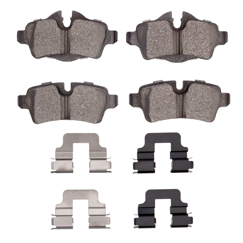 R1 2007-2015 Mini Cooper (Excl Clubman) Rear R1 Euro Ceramic Pads & Hardware Kit