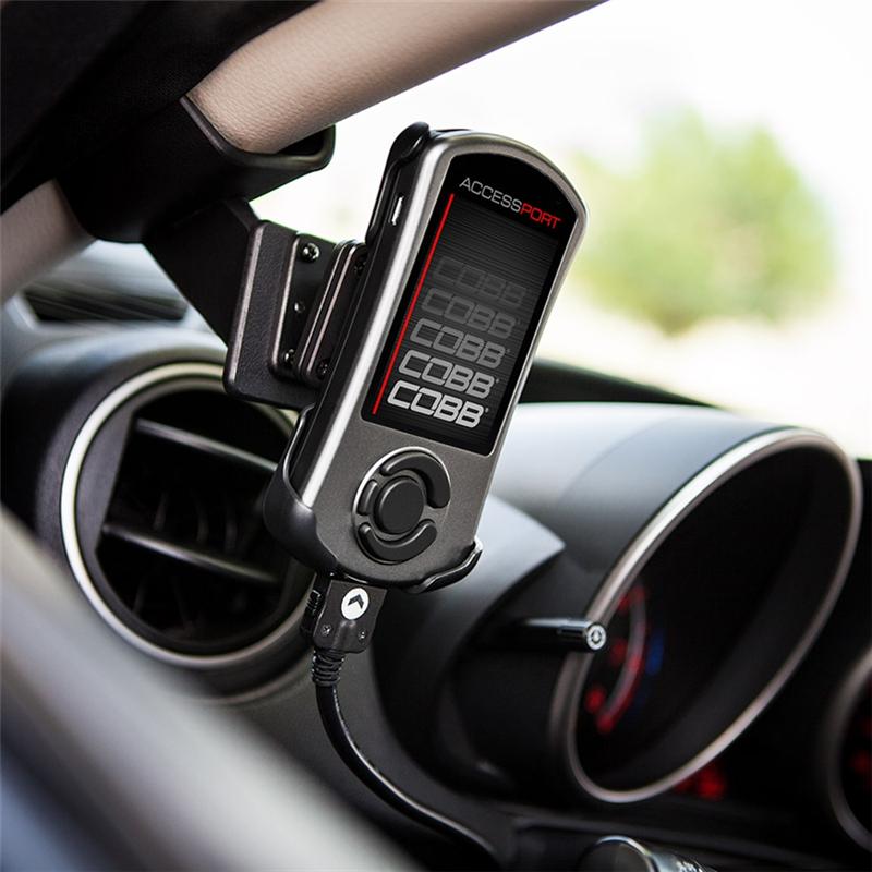 Cobb 10-13 Mazdaspeed3 Accessport V3 A-Pillar Mount and Swivel