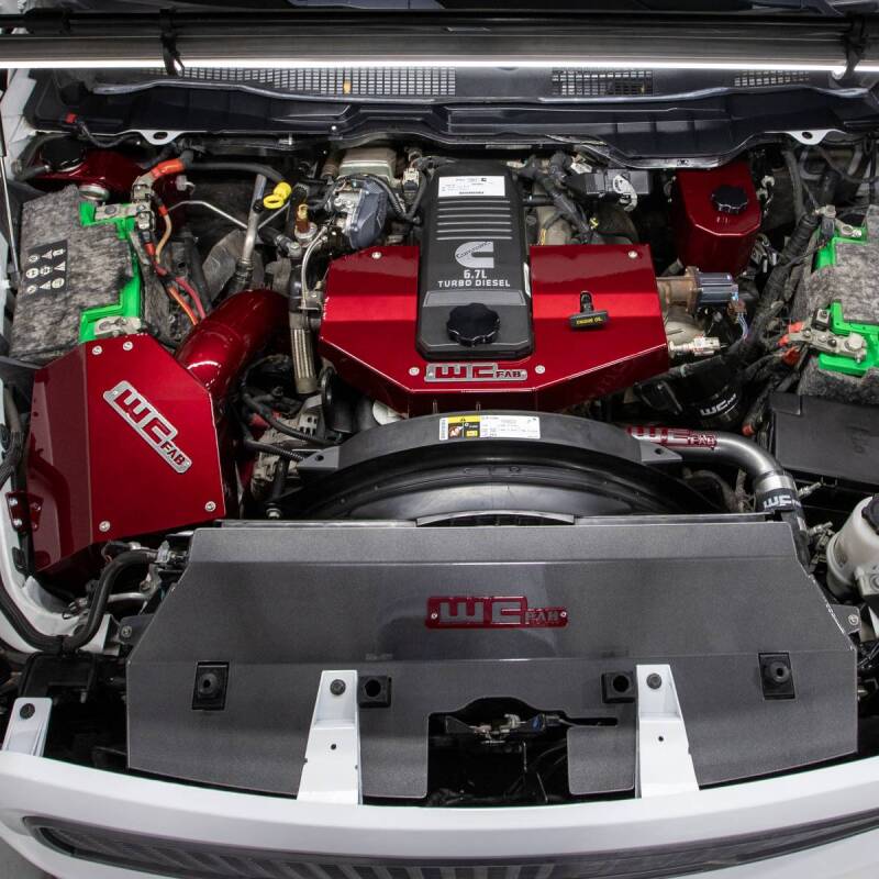 Wehrli 13-18 Cummins 6.7L High Flow Intake Bundle Kit Stage 2- Cat Yellow