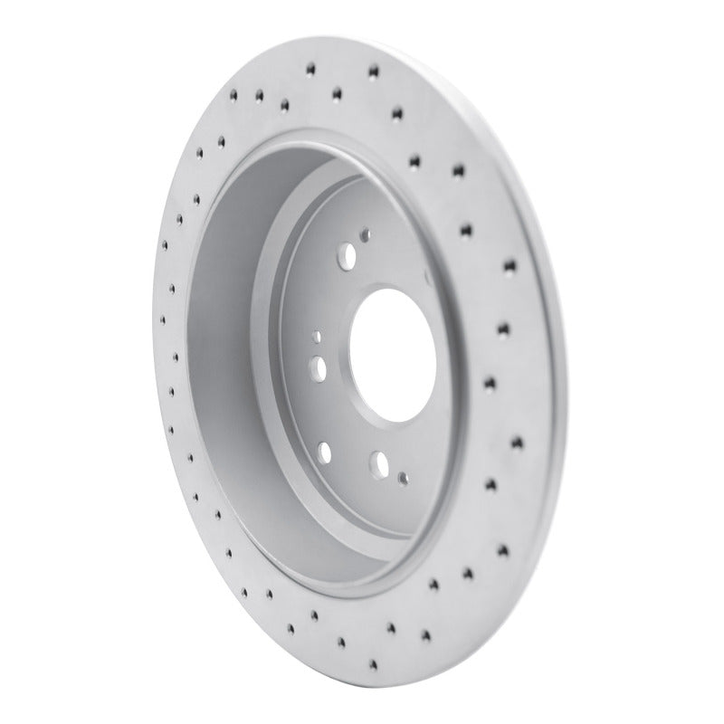 DFC 05-10 Honda Odyssey Rear Left Drilled Geoperformance Rotor