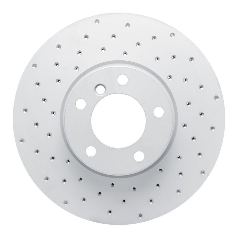 DFC 00-03 BMW 530I Front Left Drilled Geoperformance Rotor