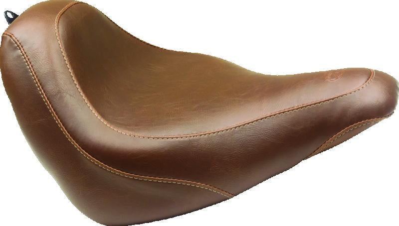 Mustang 18-21 Harley Softail Slim Wide Tripper Solo Seat - Brown