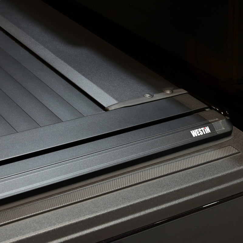 Westin 15-25 Ford F-150 (Incl. 22-25 Lightning) 5.5ft Bed Electric Retractable Tonneau Cover - Black