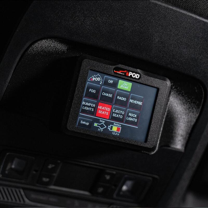 sPOD Ford 2021-On F-150 Touchscreen BantamX Vehicle Kit