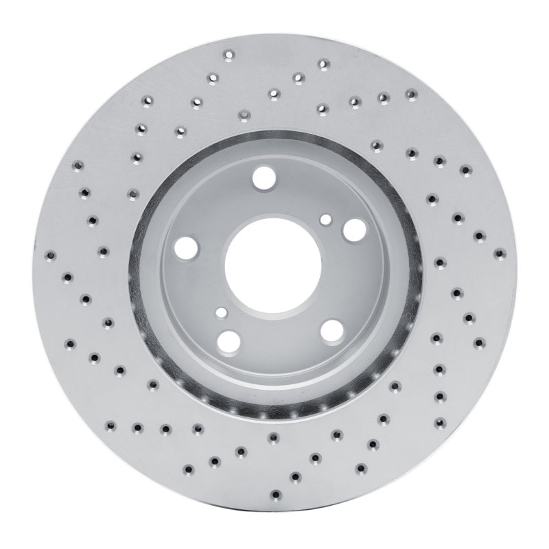 DFC 06-15 Lexus Is250 Right Front Drilled Geoperformance Rotor