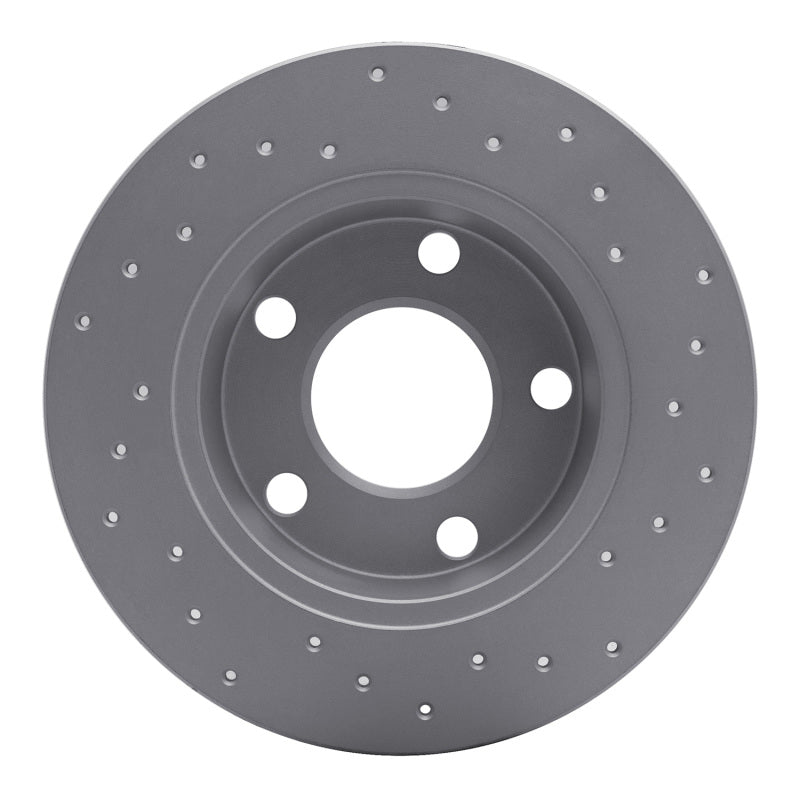 DFC 99-02 Audi A6 Quattro Rear Left Drilled Geoperformance Rotor