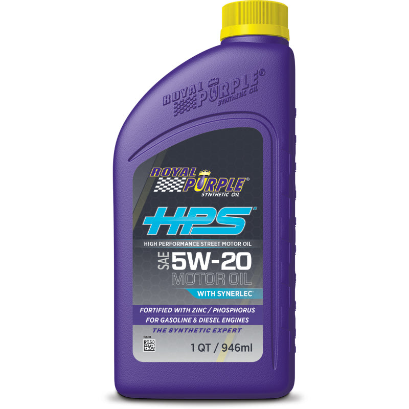 Royal Purple HPS Synthetic High Performance Street 5W20 Motor Oil - 1 Quart