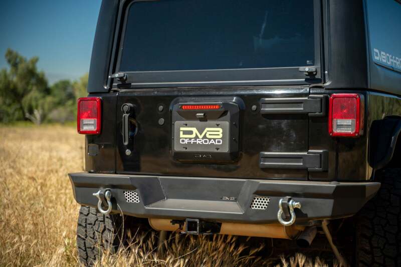 DV8 Offroad 07-18 Jeep Wrangler JK Spare Tire Delete