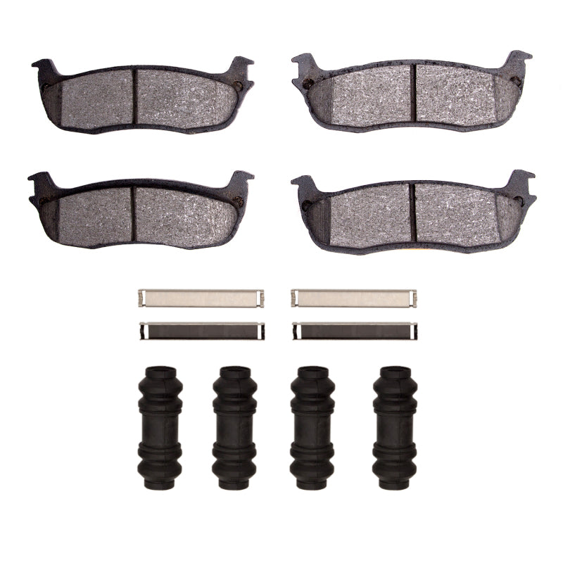 DFC 97-11 Ford F-250 2WD (Excl Super Duty) Rear 4000 HybriDynamic Brake Pads and Hardware Kit