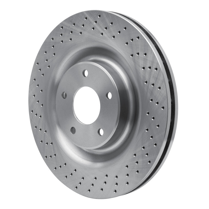 DFC 06-13 Chevrolet Corvette Front Drilled Brake Rotor