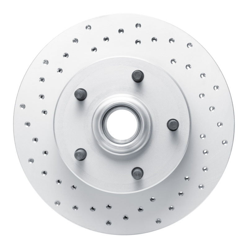 DFC 67-74 Buick Gs 455 Front Left Drilled Geoperformance Rotor