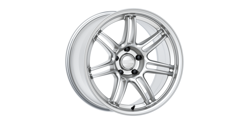 Kansei K17H Seven 18x10.5in / 5x114.3 BP / 22mm Offset / 73.1mm  Bore - Hyper Silver