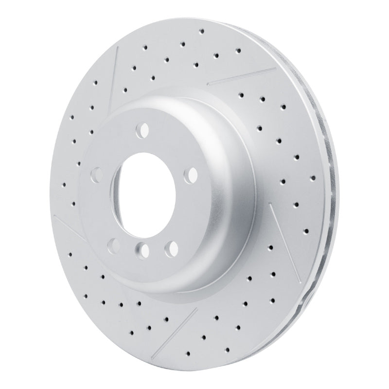 R1 13-13 BMW 135IS Front Drilled & Slotted Carbon Alloy GeoMET Rotor