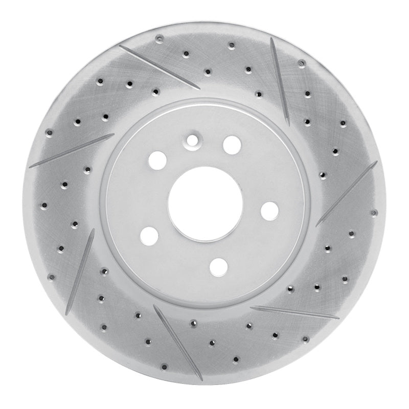 R1 13-22 Buick Encore Front Right Drilled & Slotted Geo-Carbon Rotor