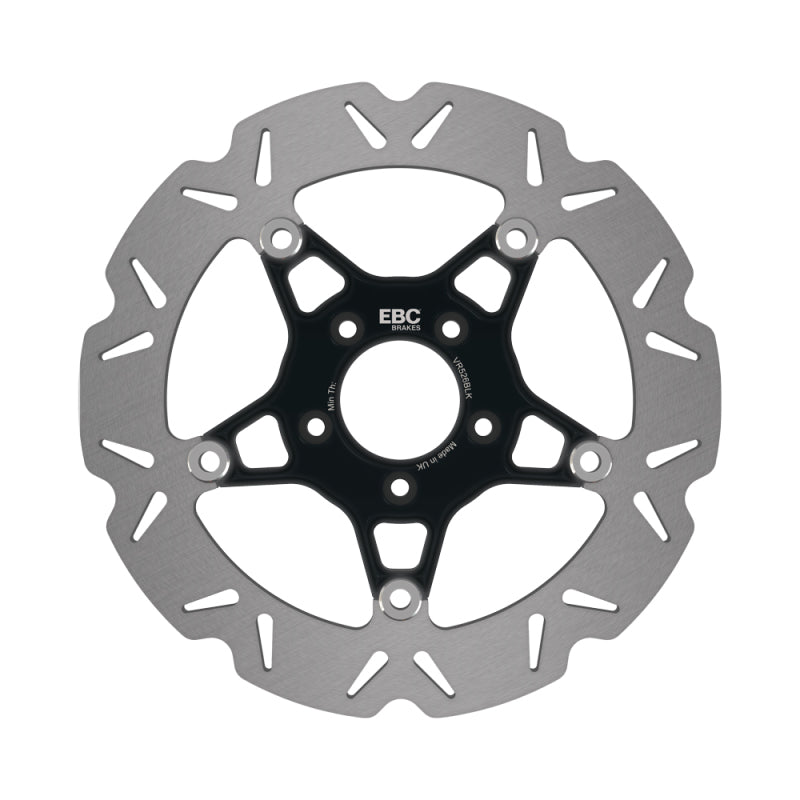 EBC 14-22 Harley-Davidson Sportster XL 883 L Superlow (wTwin Rotor) Frt Lft/Rght Vee Float Blk Rotor