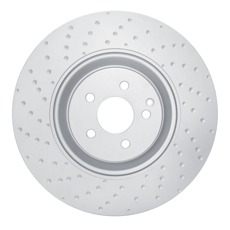 R1 2007-2014 Mercedes-Benz CL63 AMG Front GeoSPEC Coated Rotor - Dimpled