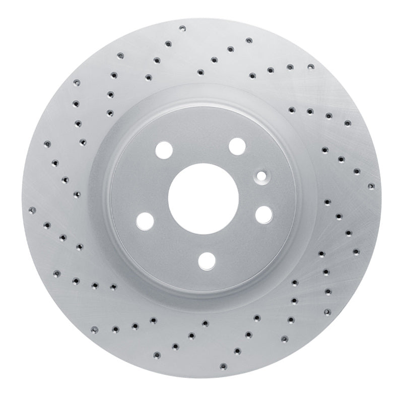 DFC 09-17 Buick Regal Front Left Drilled Geoperformance Rotor