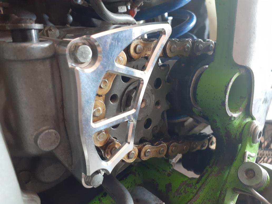 MSV Racing Billet Case Saver/Sprocket Guards for the ’88-’91 KX125 image 4