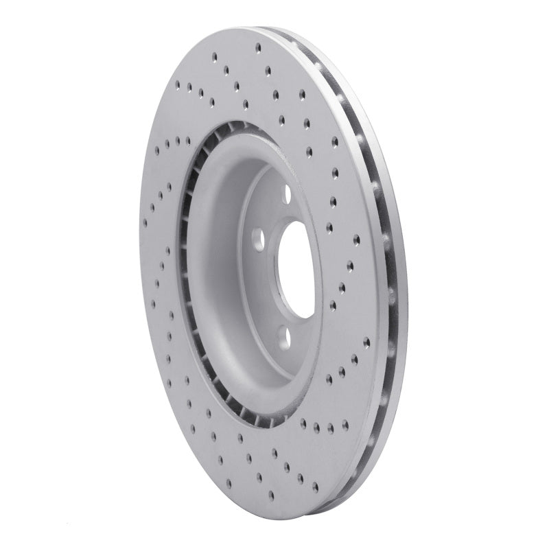 DFC 09-14 Mini Cooper Clubman Front Left Drilled Geoperformance Rotor
