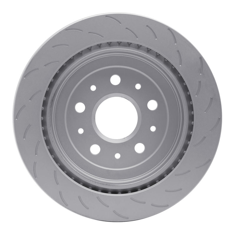 R1 15-19 Cadillac CTS Right Rear Slotted GeoSPEC Coated Rotor