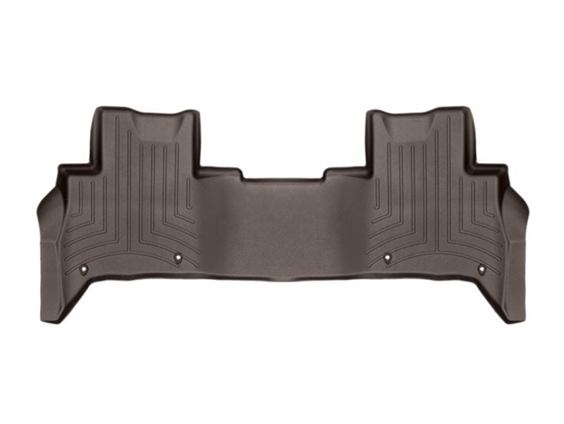 WeatherTech 2017+ Land Rover Discovery Rear FloorLiner - Cocoa