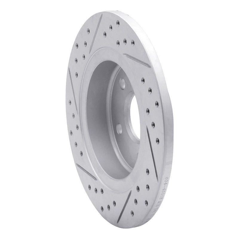 R1 11-22 Buick Encore Rear Right Drilled & Slotted Geo-Carbon Rotor
