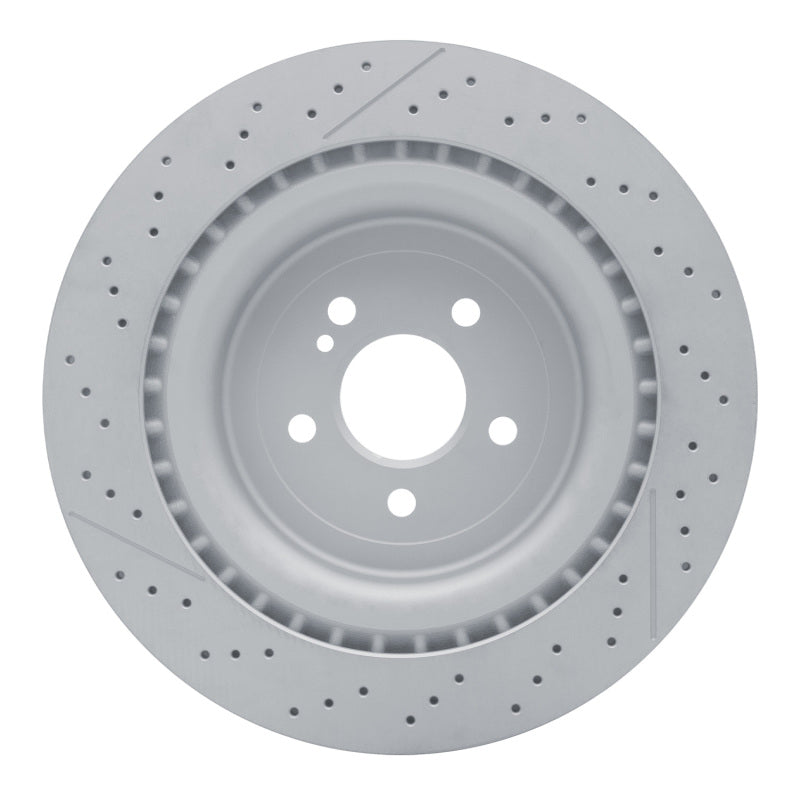 DFC 13-23 Mercedes-Benz SL63 AMG Rear Drilled and Slotted Hi-Carbon Alloy Geomet Coated Rotor