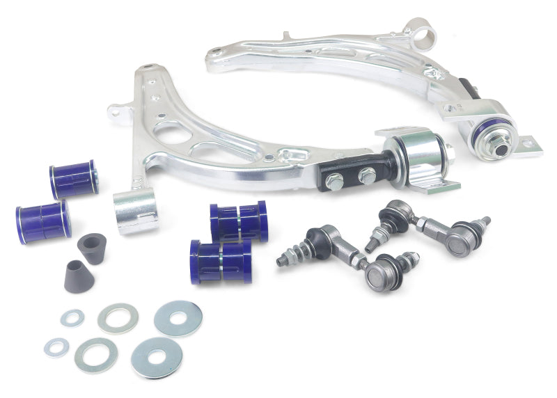 SuperPro 02-05 Subaru Impreza WRX / 04-06 WRX STI Front Lower Alloy Control Arm Kit