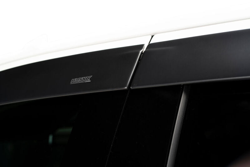 Husky Liners 09-18 Dodge RAM 1500 EC/QC In-Channel Mount Ventvisor Low Profile 4pc - Matte Black