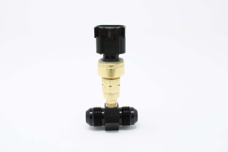 Aeromotive VaporWorx GM Fuel Pressure Sensor Adapter - M10 x 1.0mm Male to 1/8in NPT Port - Brass