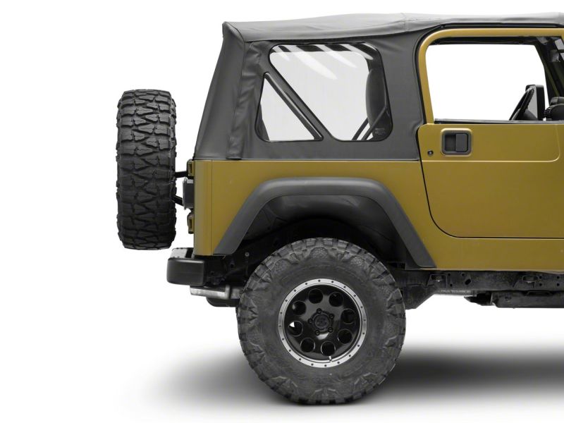 Raxiom 76-06 Jeep CJ7 Wrangler YJ & TJ Gladiator LED Tail Lights- Black Housing (Smoked Lens)