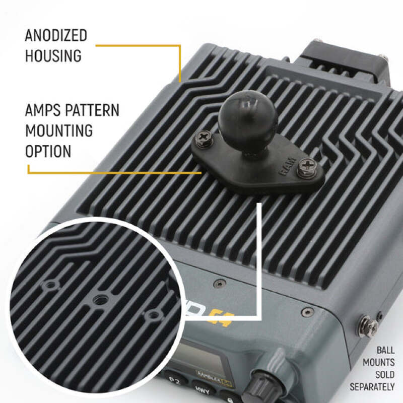 Rugged Radios Radio Kit Lite - Rambler G4 GMRS Mobile Radio with Stealth Antenna