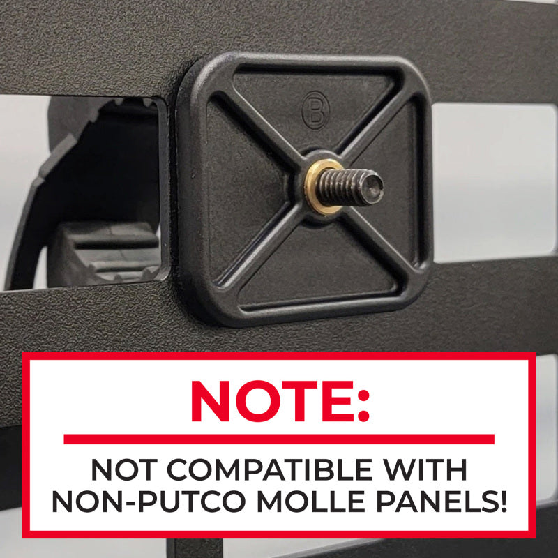 Putco 14-18 Chevy Silverado HD/GMC Sierra LD - 8ft (Long Box) Molle - Passenger Side Panel