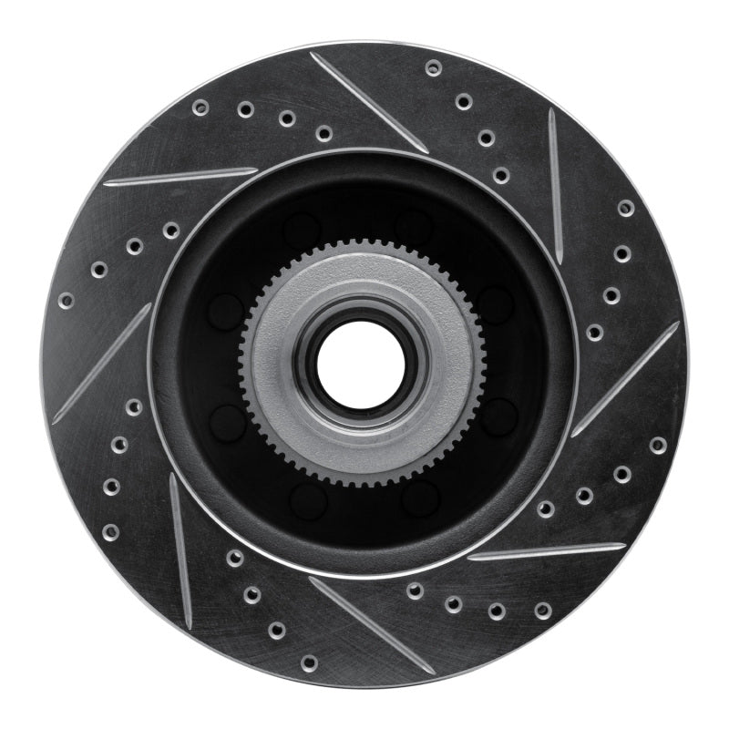 DFC 05-07 Ford F-250 2WD (Super Duty) Front Left Drilled & Slotted Silver Brake Rotor