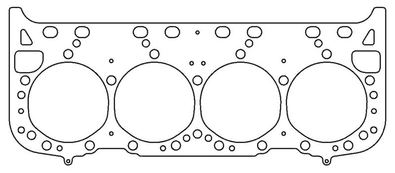 Cometic 92-96 GM LTI Small Block 4.040inch Bore .040 thick MLS Head Gasket w/ Valve Pockets
