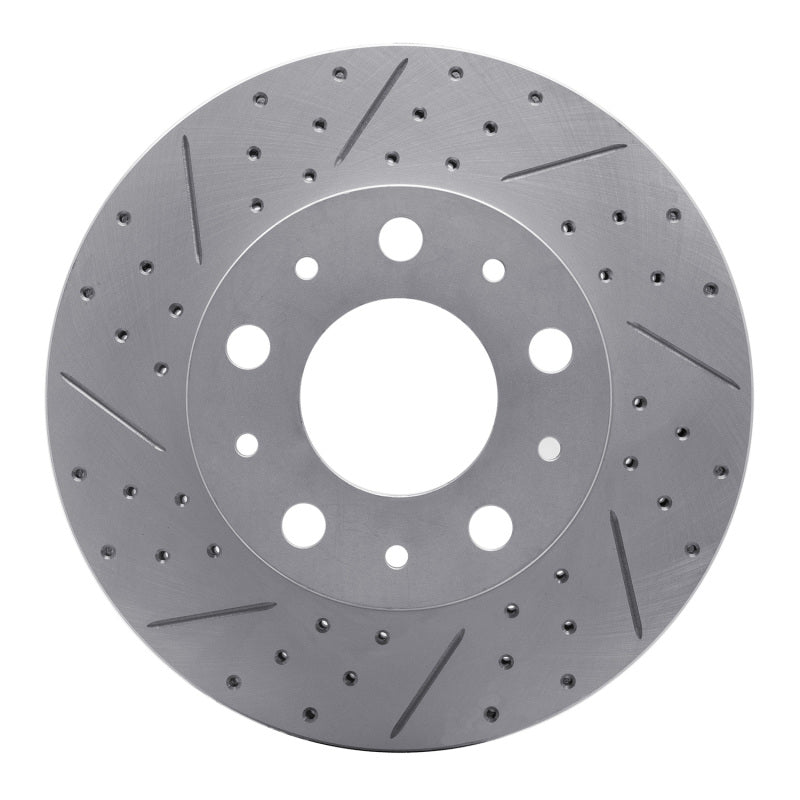 R1 14-26 Ram Promaster 2500 Front Left Drilled & Slotted Geo-Carbon Rotor